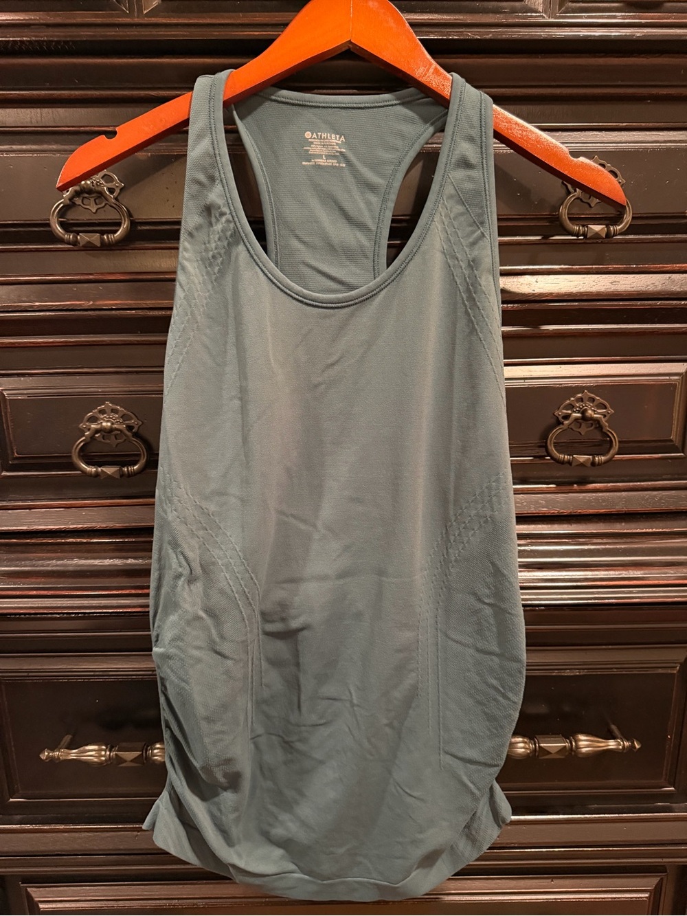 Athleta Teal Racerback tank teal blue